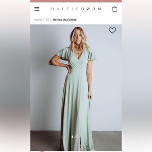 Baltic Born Monica Dress Sage
